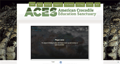 Desktop Screenshot of americancrocodilesanctuary.org